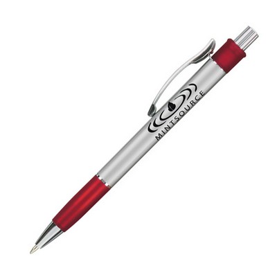 Sarnia Plastic Plunger Action Ballpoint Pen (3-5 Days)