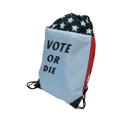 Patriot Drawstring Backpack