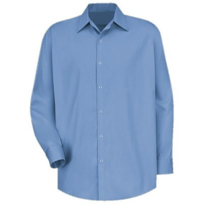 Red Kap™ Men's Long Sleeve Specialized Cotton Work Shirt - Light Blue