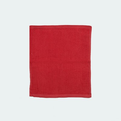 Economical Budget Rally Towel (15" x 18") Red (Blank)