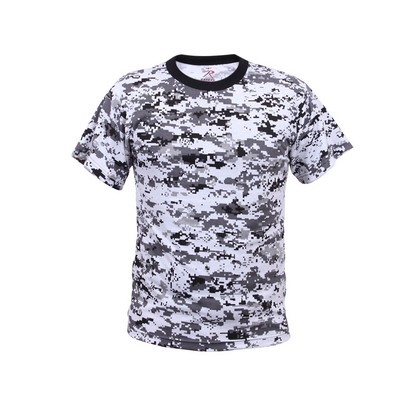 City Digital Camouflage Military T-Shirt (S to XL)