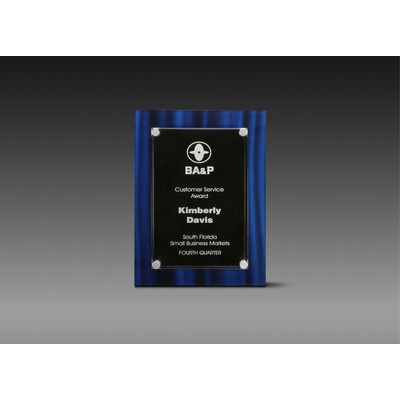 9" x 12" AcryliPrint® HD Satin Drape Series™ Plaque