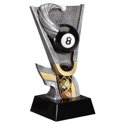 7" Billiards Motion Xtreme Resin Trophy