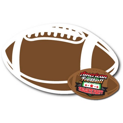 Low Quantity 5"X8" Football Car & Truck Magnet