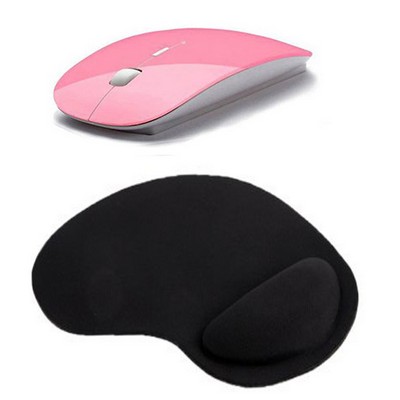 Kidder iBank® 2.4GHz Wireless Mouse + Wrist Rest Mouse Pad