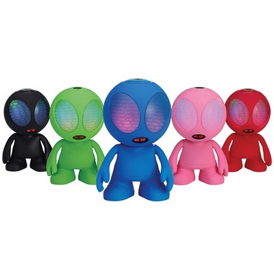 SuperSonic Bluetooth Alien Portable Speaker w/ Flashing LED Lights