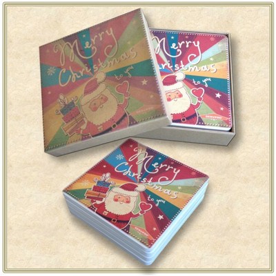 4 Square Coaster Gift Box Set - Full Bleed Print