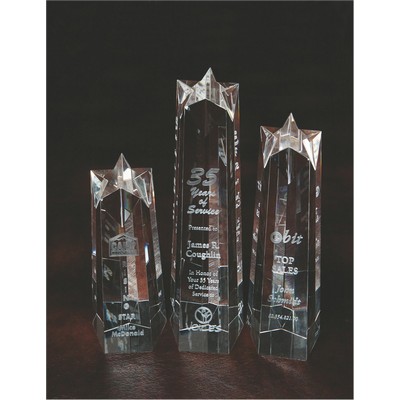 Star Tower Award (3 1/8" x 11" x 3 1/2")