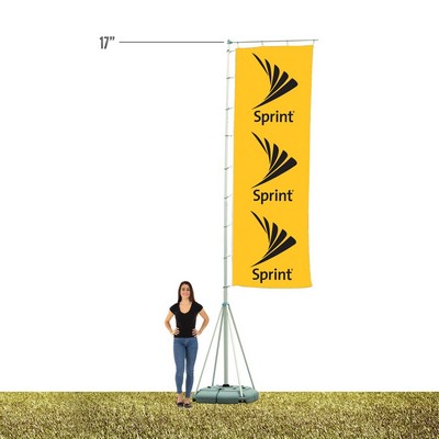 17' Giant Flag Replacement w/ Single Sided Imprint