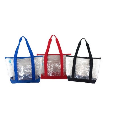 Clear Security Tote Bag