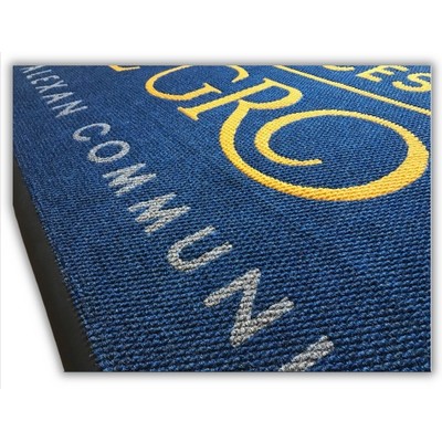 Outdoor or Indoor Logo Entry Mat - Brand Ambassador Logo Floor Mat - 8' x 10'