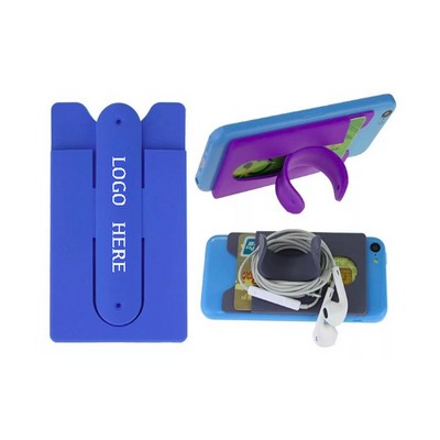 2-In-1 Silicone Phone Slap Wallet/Holder