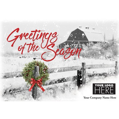 Country Greetings Holiday Logo Cards