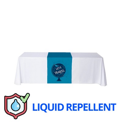 24" x 84" Liquid Repellent Standard Table Runner - Made in the USA