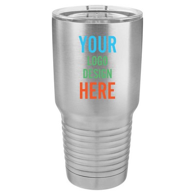 Personalized Polar Camel 30oz Grip Tumbler with Sliding Lid