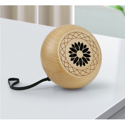 Classic Wooden Wireless Speaker Support TF Card