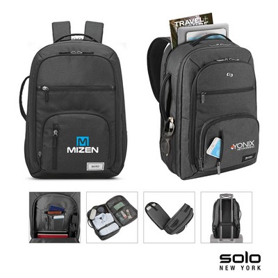 Solo New York Grand Travel TSA Backpack