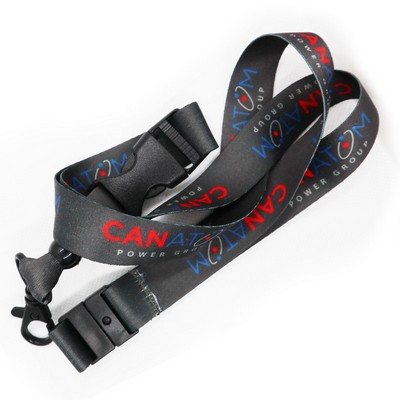 Sublimated Lanyard 1"