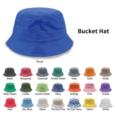 Cotton Twill Bucket Hat