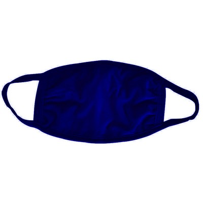 Royal Blue Cotton Face Mask