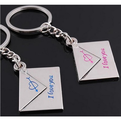 Metal Lovers Envelope Key Chains