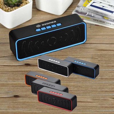 Rectangle Shape Stereo Wireless Speaker