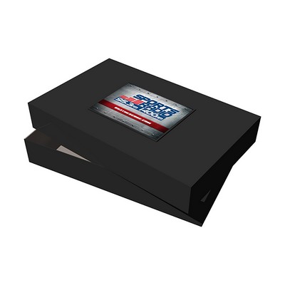 19" x 12" x 3" Black Gloss Apparel Box