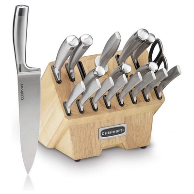 Cuisinart Normandy 19 Piece Cutlery Block Set, Stainless Steel