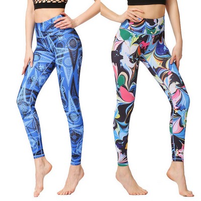 Various Full Color Performance Workout Yoga Legging Pants