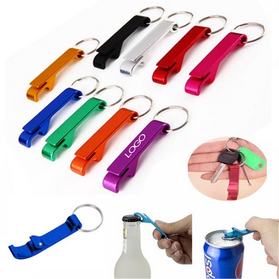 Aluminum Bottle Opener Key Tag