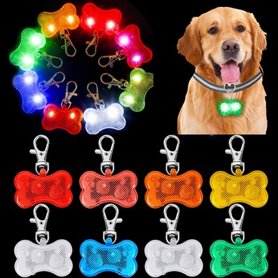 LED Dog Collar Lights Glowing Pet Tags