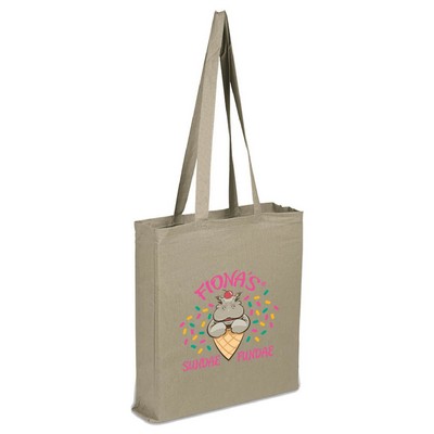 Lightweight Economical Tote Bag - Full Color Transfer (15" x 16" x 3")