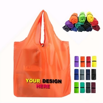 210T Polyester Folding Shopping Bag