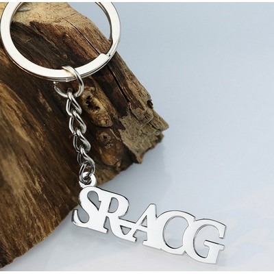 Custom Advertising Word Key Chain