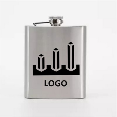 6 Oz. Stainless Steel Hip Flask