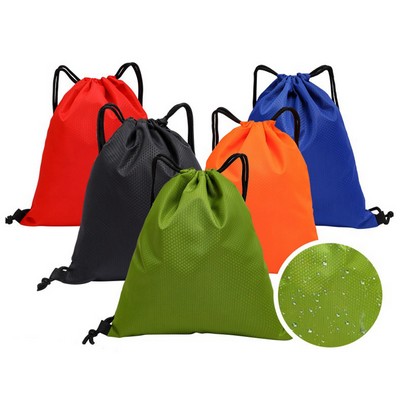 Waterproof Polyester Backpacks Drawstring Bag