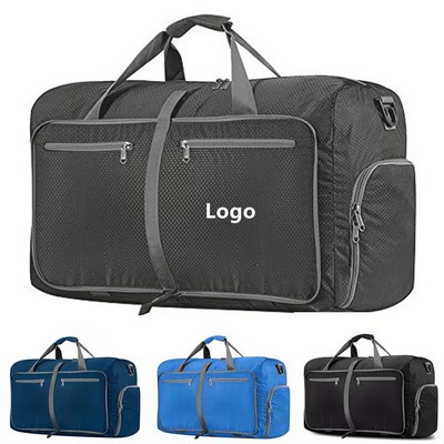 80L Packable Travel Duffle Bag Extra Large Foldable Luggage Duffel