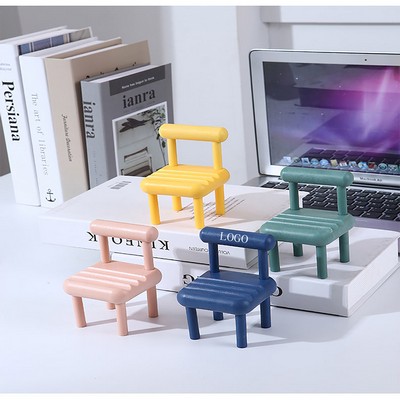 Cute Mini Chair Phone Holder