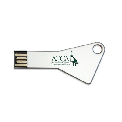 Lisbon Geo Stainless Steel Key USB-2G