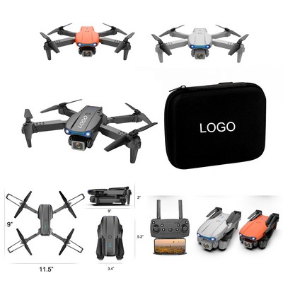 Dual Camera Mini Drone w/Carrying Case