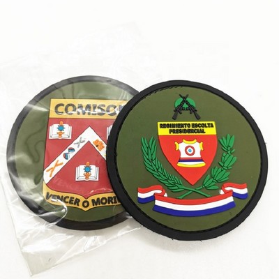 Diameter 2.5" Custom Round PVC Patches