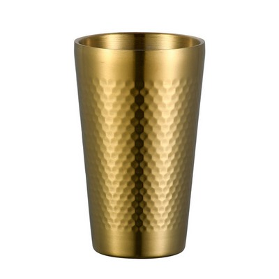 15 Oz. Stainless Steel Double Wall Insulated Coffee/Beer Cup