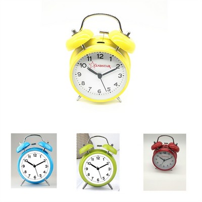 Classic twin bell alarm clock