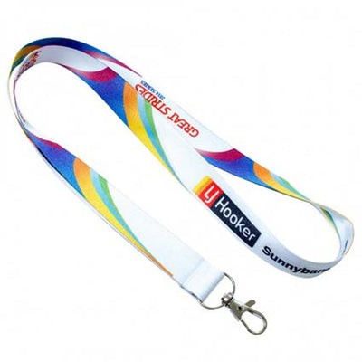 1 Full Color Sublimated Lanyard