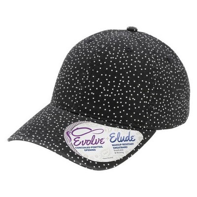 Infinity Her Garment-Washed Fashion Print Cap (Embroidery)