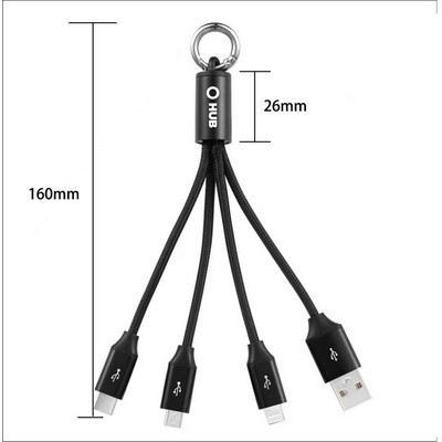 3 in 1 Fast USB Charging Cable