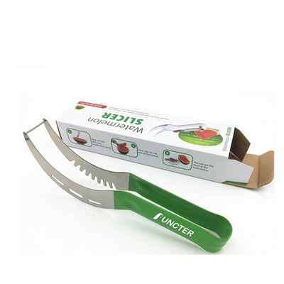 Stainless Watermelon Slicer Cutter Tool - Cutters for Fruit Cut Outs Unique Kitchen Gadgets