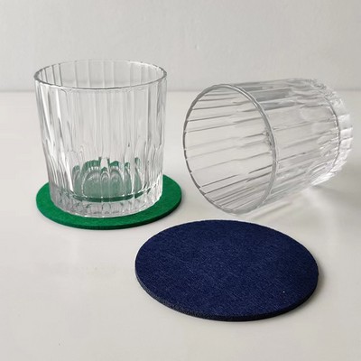 Lightweight Absorbent Felt Coaster