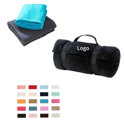 Portable Fleece Blanket