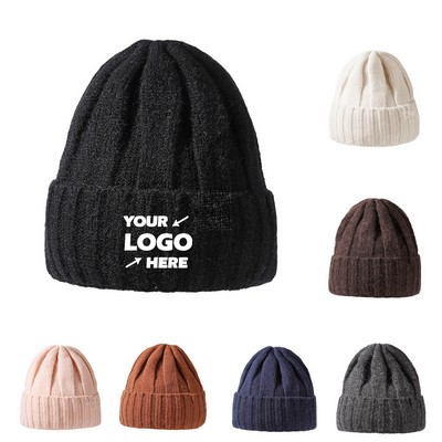 Winter Warm Knit Versatile Beanie